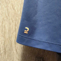 JUNIORS SS V Neck Polo Shirt *gc, mnr stains
