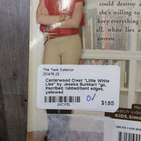 Canterwood Crest "Little White Lies" by Jessica Burkhart *gc, inscribed, rubbed/bent edges, yellowed
