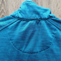 LS Fleece Lined Shirt, 1/3 Zip Up *vgc/xc, older, cracking logos
