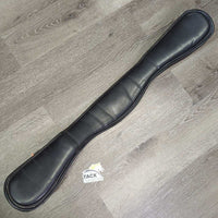 Thick Padded Anatomical Short - Dressage Girth, 2x els *vgc, clean, mnr residue/film & creases

