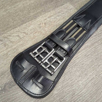 Padded Short - Dressage Girth, 2x els *xc/like new, v.mnr film
