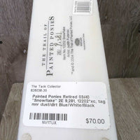 Retired 03/10 "Snowflake" 2E 9,281, 12202*xc, tag, mnr dust/dirt
