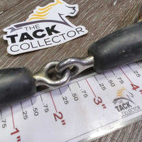 Thick Rubber Gag Bit *gc, v.dirty/gunky, mnr rust, chews & scuffs
