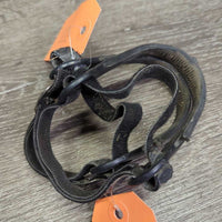 Plastic Spurs, Velcro Spur Straps *gc, dirty, grass, cracking/peeling straps
