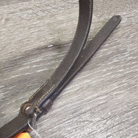 Thick Leather Flash Strap Only *xc/like new, missing 1 keeper, clean
