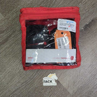 2 Fleece Polos, bag *gc, clean, fuzzy, linty, hair, faded?
