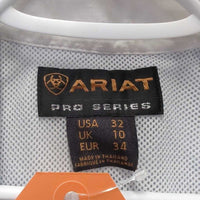 SS Show Sun Shirt, Snaps, snap Collar, Mesh Back Vent *vgc, seam puckers, older
