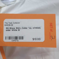 SS Show Shirt, Collar *xc, crinkled, older

