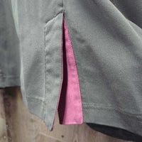 Show Jacket, Zipper, snaps *gc, faded? crinkled collar, stained cuffs, rubs, pills, mnr stains & unstitched seam
