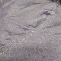 Euro Seat Breeches *gc/fair, unstitched seams, seam puckers, stickies: rubs & peeled, discolored plaid, stretched, puckers

