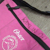 Padded Grooming Bag, Zippers, Shoulder Strap *gc, dirt, rubs, marker
