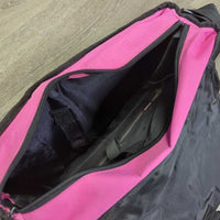 Padded Grooming Bag, Zippers, Shoulder Strap *gc, dirt, rubs, marker
