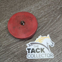 Round Rubber Cork Cleaner Tap *gc, dirty, stains, marker, faded
