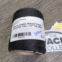 Waxed Thread - Cord Roll *new, 1/4? full
