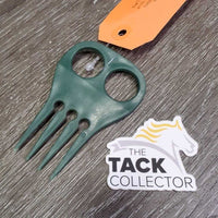 Thick Plastic Braiding Comb - Guide *gc, clean, scuffs, residue

