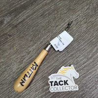 Pull Through, Wood Handle *xc/vgc, marker, sticker residue
