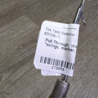 Pull Through, Wood Handle *xc/vgc, marker, sticker residue
