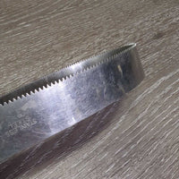 Metal Shedding Blade *gc, marker, clean, scratches, stains

