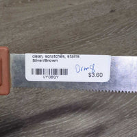 Metal Shedding Blade *gc, marker, clean, scratches, stains
