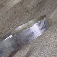 Metal Shedding Blade *gc, thick dirt, stains
