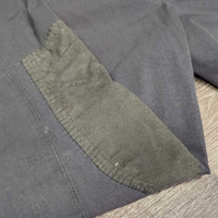 Euro Seat Breeches *gc, stains, faded, v.puckered waist, rubs, seam puckers, repaired, v.pilly lining
