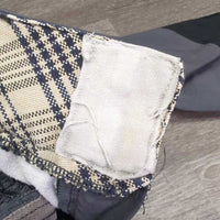 Euro Seat Breeches *gc, stains, faded, v.puckered waist, rubs, seam puckers, repaired, v.pilly lining
