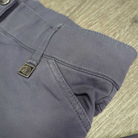 Euro Seat Breeches *gc, v.dingy/stained pockets, seams: faded, rubs & puckers, faded, mnr stretched seat

