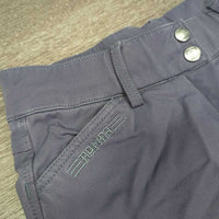 Euro Seat Breeches *gc, v.dingy/stained pockets, seams: faded, rubs & puckers, faded, mnr stretched seat

