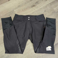 Euro Seat Breeches *gc, faded, edge rubs, puckers, mnr undone stitching
