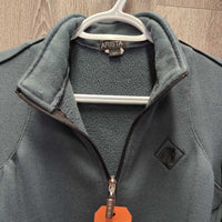 Fleece Jacket, Zipper *vgc, mnr hair, rubs & pills
