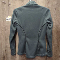 Fleece Jacket, Zipper *vgc, mnr hair, rubs & pills
