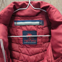 Light Puffy Vest, Zipper *gc, seam & edge rubs & pills, mnr threads, older
