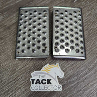 2 Wide Base Cheese Grater Stirrup Beds *like new

