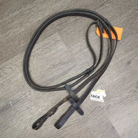 Rubber Reins, stoppers *FAIR, chewed/thin, clean, film, dry, faded, scrapes, slices
