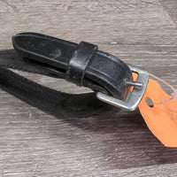 Cotton Web Reins, Finger Stoppers, buckles *vgc, clean, mnr dirt, edge rubs & frays
