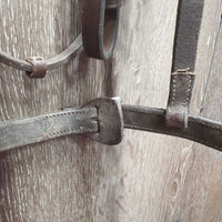 Rsd Bridle, Bling Browband *MISMATCHED, gc, dry, stiff, dirty, v.tight keeper
