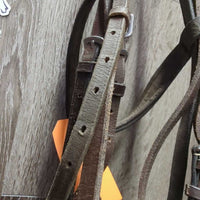 Rsd Bridle, Bling Browband *MISMATCHED, gc, dry, stiff, dirty, v.tight keeper
