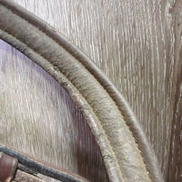 Rsd Bridle, Bling Browband *MISMATCHED, gc, dry, stiff, dirty, v.tight keeper
