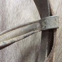 Rsd Bridle, Bling Browband *MISMATCHED, gc, dry, stiff, dirty, v.tight keeper
