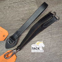 Elastic Draw Rein Attachment, Snap, Leather Girth Attachment *like new
