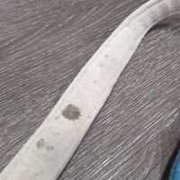 Nylon Halter *gc, older, hair, dingy, mnr dirt, faded, hair, rubs, rust, snags
