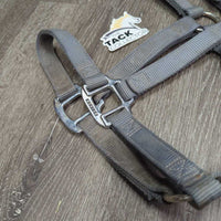 Nylon Halter *gc, mnr dirt, stained, faded, hair, rubs
