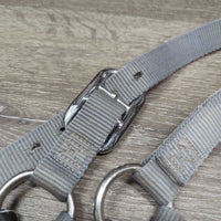 Nylon Halter *gc, mnr dirt, stained, faded, hair, rubs
