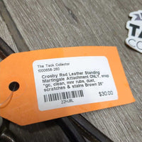 Rsd Leather Standing Martingale Attachment ONLY, snap *gc, clean, mnr rubs, dust, scratches & stains
