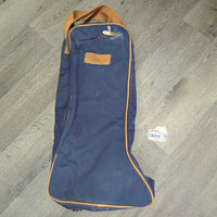 Tall Padded Boot Bag *gc, dirty, hair, stains, paint?film, oxidized

