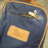 Tall Padded Boot Bag *gc, dirty, hair, stains, paint?film, oxidized
