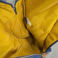 Tall Padded Boot Bag *gc, dirty, hair, stains, paint?film, oxidized

