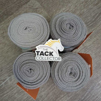 4 Fleece Polos *vgc/xc, clean, mnr hair, pills & rubs
