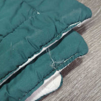 Pr Cotton No Bow Leg Quilts *vgc, clean, pilly, mnr dingy, hair, threads
