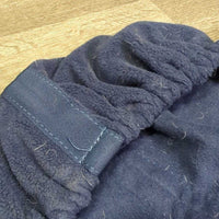 Thick Fleece Saddle Cover *gc, hairy, clean, clumpy, peeling logo backs/inside
